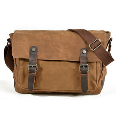 Mens Canvas Side Bag Messenger Bag Camera Courier Bag Shoulder Bag for Men