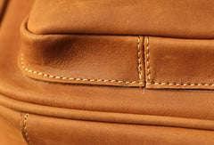 [ On Sale ] Vintage Leather Messenger Bags Cool Travel Messenger Bag Shoulder Bag for Men