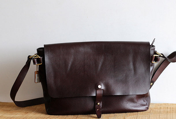 Handmade Leather bag for women leather shoulder bag crossbody bag messenger bag - EverHandmade