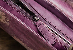 Genuine Handmade Bag Floral Vintage Leather Handbag Shoulder Bag Crossbody Bag Women Leather Purse - EverHandmade