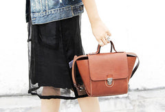 Handmade handbag purse leather crossbody bag purse shoulder bag for women - EverHandmade