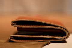 Handmade Wallet billfold Leather Wallet Befold Wallet For Men Women