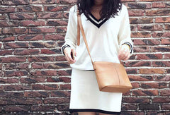 Genuine Leather Cute Crossbody Bag Shoulder Bag Women Girl Fashion Leather Purse