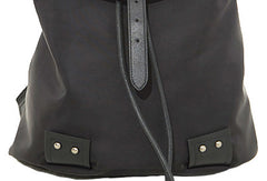 Genuine Leather Cute Travel Bag Backpack Bag Shoulder Bag Black Women Leather Purse