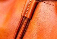 Cool Leather Mens Backpack Vintage Travel Backpack School Backpack for men - EverHandmade