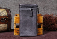 Vintage Leather Womens Wallet Long Wallet Vintage Wallet Purse For Women - EverHandmade