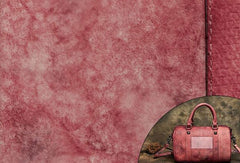 Handmade Leather handbag Boston bag purse shoulder bag for women leather shopper bag