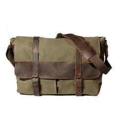 Mens Canvas Side Bag Canvas Messenger Bag Courier Bag Shoulder Bag for Men