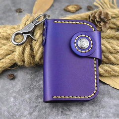 Handmade Leather Key Case Key Wallet Men's Key Holders Car Key Holder Card Holder For Men