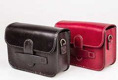 Genuine Leather Handbag Messenger Bag Crossbody Bag Shoulder Bag Purse For Women - EverHandmade