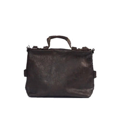 Cool Leather Mens Briefcase 14inch Laptop Bag Work Handbag Shoulder Bag Business Bag for Men
