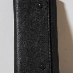 Handmade Genuine Leather Mens Cool Long Leather Wallet Phone Wallet Clutch Wallet for Men