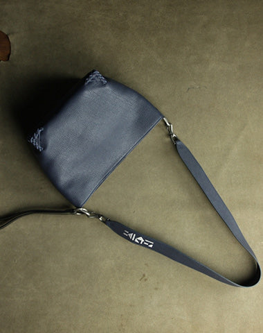 Black Womens Leather Bucket Shoulder Purse Womens Barrel Black Leather Handbag S NB02991069