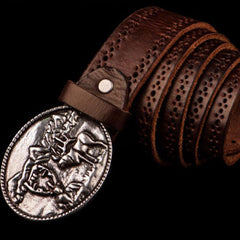 Handmade Leather Mens Belts Custom Cool Leather Men Belts for Men