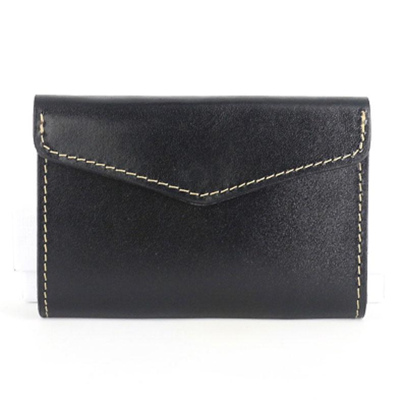 Leather Mens Card Wallet Front Pocket Wallets Cool Small Change Wallet for Men