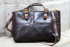 Handmade handbag briefcase purse leather crossbody bag purse shoulder bag for women - EverHandmade