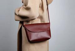 Leather Cute Womens Crossbody Bag Shoulder Bag Purse for Women