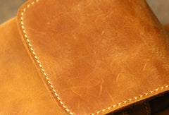 Handmade Leather Mens Cell Phone Holsters Waist Bag Hip Pack Belt Bag for Men - EverHandmade
