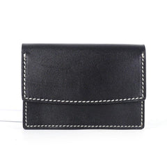 Cool Leather Mens Card Wallet Front Pocket Wallets Small Card Holders for Men