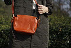 Genuine Leather Cute Crossbody Bag Shoulder Bag Women Girl Fashion Leather Purse