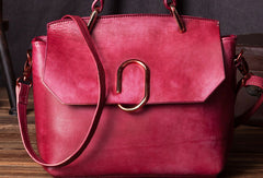 Handmade Leather handbag purse shoulder bag for women leather shopper bag - EverHandmade