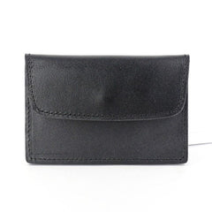 Leather Mens Card Wallet Front Pocket Wallet Small Slim Wallets Change Wallets for Men