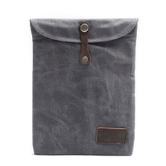 Cool Waxed Canvas Mens iPad Case iPad Air Case 10 inch for Men Clutch