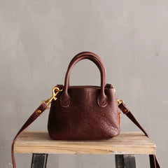 Small LEATHER WOMENs Handbag Mini Vintage Shoulder Purses FOR WOMEN