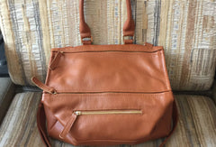 Handmade Leather Handbag Locomotive Motorcycle Models Leather Shoulder Bag For Women - EverHandmade