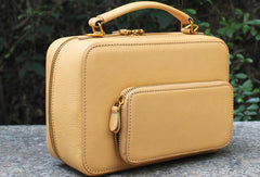Handmade Leather Handbag Purse Crossbody Shoulder Bag for Girl Women Lady - EverHandmade