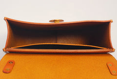 Handmade Leather Round Bag Crossbody Bag Shoulder Bag Purse for Women Leather Bag - EverHandmade