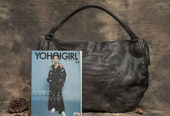 Handmade Leather handbag purse shoulder bag for women leather shopper bag - EverHandmade