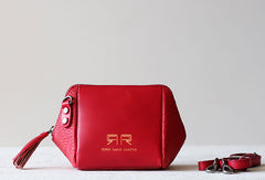 Handmade Leather phone purse clutch for women crossbody bag leather shoulder bag