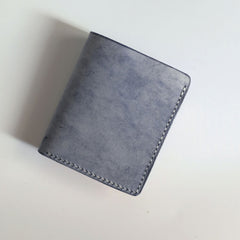 Handmade LEATHER Womens Small Bifold Wallet Leather Small Wallets FOR Women