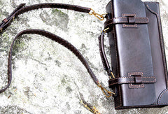 Handmade messenger bag satchel purse leather crossbody bag shoulder bag women