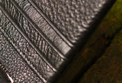 Handmade Genuine Leather Wallet billfold Leather Wallet Slim Bifold Wallet Bag For