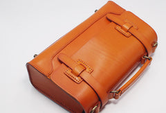 Handmade Vintage Leather Messenger Bag Purse Satchel Bag Crossbody Shoulder Bag for Girl Women Lady - EverHandmade