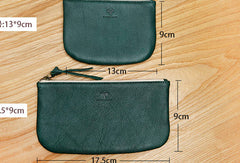 Genuine Leather billfold Long Wallet Zipper Slim Wallet Coin Change Card Wallet Purse For Women