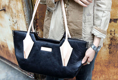 Handmade handbag purse shopper leather bag purse shoulder bag for women