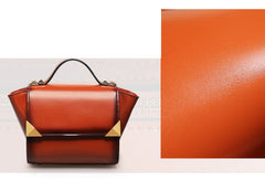Genuine Leather crossbodybag handbag shoulder bag for women leather bag - EverHandmade