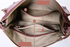Handmade Leather Purse Messenger Bag Crossbody Bag Shoulder Bag Purse For Women - EverHandmade