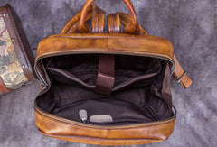 Handmade Leather Womens Backpack Bag School Vintage Backpack Purse for Women