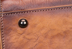 Genuine Leather Handbag Vintage Satchel Bag Shoulder Bag Crossbody Bag Purse For Women
