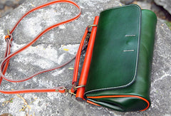 Handmade Leather Vintage Small Shoulder Bag purse crossbody bag for women - EverHandmade