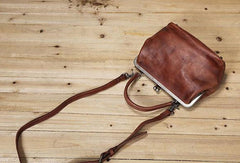 Handmade Leather handbag purse shoulder bag for women leather shopper bag - EverHandmade