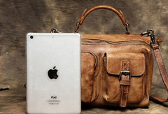 Handmade Leather handbag purse shoulder bag for women leather shopper bag - EverHandmade
