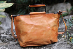Handmade handbag tote purse leather crossbody bag purse shoulder bag for women - EverHandmade
