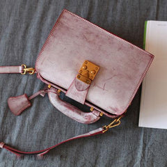 Pink Satchel Women's Satchel Handbags Structured Satchel - Annie Jewel