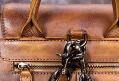 Genuine Handmade Leather Backpack Bag Tassel Vintage Shoulder Bag Women Leather Purse