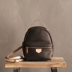 LEATHER Mini WOMEN Backpack Purse Small Backpack FOR WOMEN